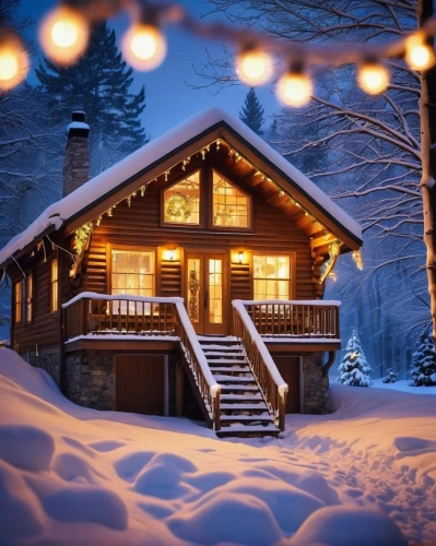 winter house,the cabin in the mountains,chalet,snowhotel,log cabin,snow house,warm and cozy,snow shelter,snow roof,small cabin,mountain hut,winter wonderland,christmas snowy background,nordic christmas,winter village,christmas landscape,snow scene,snowed in,log home,beautiful home,Illustration,Realistic Fantasy,Realistic Fantasy 10