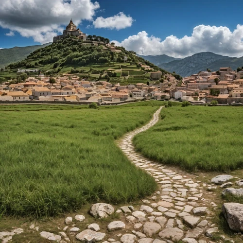 hiking path,yunnan,shaanxi province,incas,cusco,ha giang,rice terrace,sicily,potala,sapa,nepal,mountainous landscape,vietnam,the mystical path,tibet,peru,karst landscape,ham ninh,online path travel,corsica