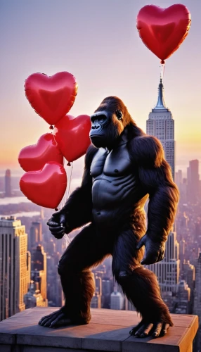 kong,king kong,gorilla,great apes,ape,valentine's day clip art,happy valentines day,valentines day background,love in air,valentine balloons,heart clipart,valentine's day,for my love,a heart for animals,i love,valentines day,true love symbol,heart icon,valentine day,heart give away,Art,Artistic Painting,Artistic Painting 24