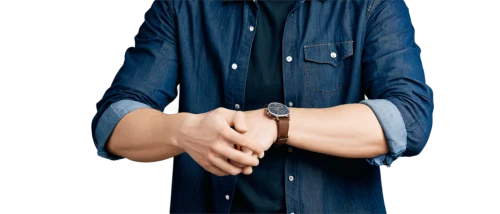 denim jumpsuit,denim background,folded hands,wristwatch,pocket flap,png transparent,jeans background,dress shirt,wrist watch,blue-collar worker,male watch,hand holder,transparent background,hand prosthesis,men clothes,coveralls,trouser buttons,portrait background,men's watch,polo shirt,Illustration,Black and White,Black and White 33