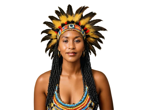 indian headdress,feather headdress,headdress,african woman,aborigine,war bonnet,headpiece,african american woman,tribal chief,american indian,native american,the american indian,warrior woman,beautiful african american women,indigenous culture,women's accessories,brazilianwoman,artificial hair integrations,aboriginal australian,afro-american,Illustration,Retro,Retro 04