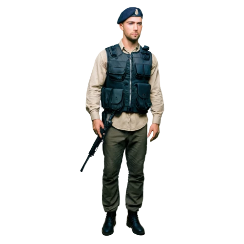 ballistic vest,cargo pants,military uniform,military person,pubg mascot,png transparent,a uniform,grenadier,police uniforms,military camouflage,gi,policeman,rifleman,bodyworn,action figure,paratrooper,pubg mobile,national parka,war correspondent,non-commissioned officer,Illustration,Realistic Fantasy,Realistic Fantasy 41