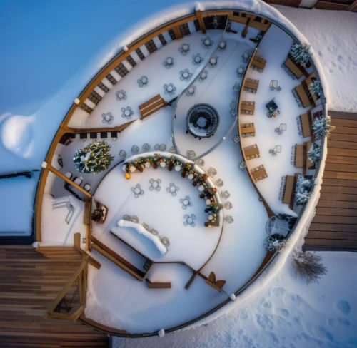 snowhotel,snow ring,snowy still-life,winter house,snow destroys the payment pocket,snow roof,snowed in,snow globe,grandfather clock,clock face,ice hotel,the polar circle,russian winter,snow shelter,ship's wheel,christmas circle,snow scene,a ball in the snow,cuckoo clock,cuckoo clocks,Photography,General,Realistic