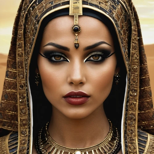 ancient egyptian girl,cleopatra,ancient egyptian,egyptian,ancient egypt,pharaonic,priestess,pharaoh,pharaohs,egyptology,horus,warrior woman,tutankhamen,ancient people,tutankhamun,egyptians,beautiful african american women,king tut,maat,african american woman,Illustration,Realistic Fantasy,Realistic Fantasy 10