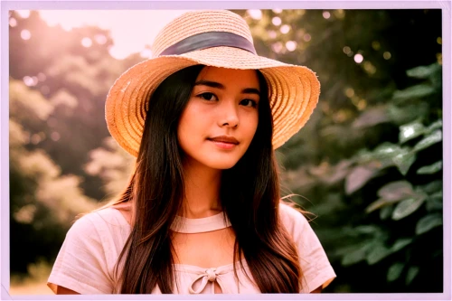 girl wearing hat,edit icon,vietnamese woman,hat retro,melody,kaew chao chom,sun hat,arum,miss vietnam,asian conical hat,pink hat,indri,brown hat,image editing,viet nam,straw hat,indonesian women,hat womens,high sun hat,yellow sun hat,Photography,Documentary Photography,Documentary Photography 03