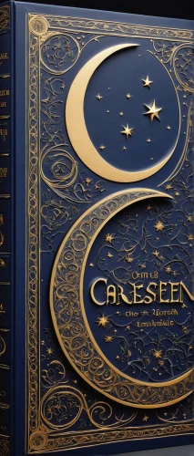 crescent,galilean moons,crescent moon,quran,prayer book,voyager golden record,celestial,callisto,copernican world system,celestial object,magic book,celestial bodies,gold foil art,celesta,celestial body,gilding,calligraphic,box set,koran,embossed,Illustration,American Style,American Style 09