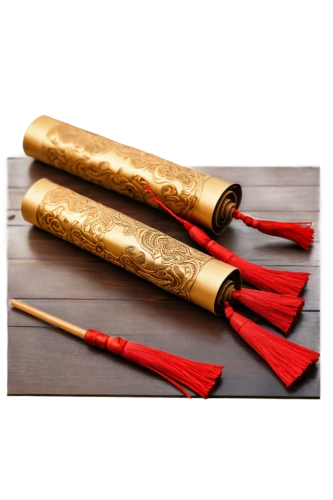fireworks rockets,drum mallets,brass chopsticks vegetables,christmas gold and red deco,decorative arrows,wand gold,blowpipe,barbecue torches,wood trowels,firecrackers,cosmetic brush,matchstick,enokitake,cosmetic sticks,quarterstaff,glitter arrows,paint brushes,sewing tools,wooden sticks,traditional japanese musical instruments,Illustration,Japanese style,Japanese Style 18