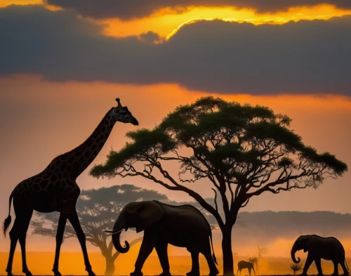 animal silhouettes,giraffes,tsavo,two giraffes,giraffidae,africa,serengeti,east africa,camels,dromedaries,african elephants,savanna,namibia,giraffe,shadow camel,camelid,etosha,kenya africa,dromedary,arabian horses,Photography,Documentary Photography,Documentary Photography 10