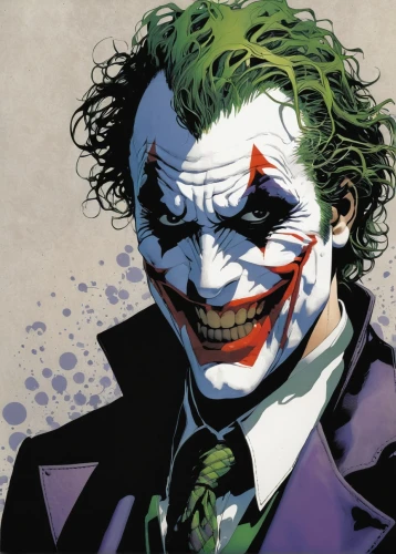 joker,ledger,creepy clown,it,clown,scary clown,comic characters,rodeo clown,comedy and tragedy,horror clown,sting,jigsaw,killer smile,greed,rorschach,supervillain,two face,ringmaster,split personality,laughter,Illustration,American Style,American Style 06