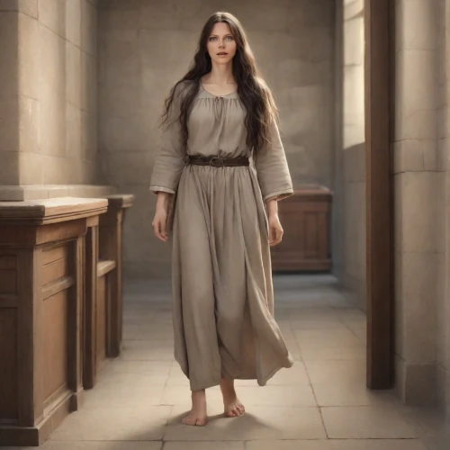 the enchantress,girl in a historic way,holy maria,girl in a long dress,joan of arc,women's clothing,a woman,long dress,clove,priestess,garment,goddess of justice,the magdalene,swath,pilate,elven,lord who rings,a princess,celtic queen,goddess,Photography,Natural