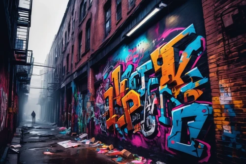 alleyway,alley,graffiti,urban,toronto,colorful city,graffiti art,montreal,slum,grafitti,grafitty,new york streets,detroit,street canyon,street life,belfast,laneway,vancouver,grafiti,nyc,Conceptual Art,Oil color,Oil Color 21