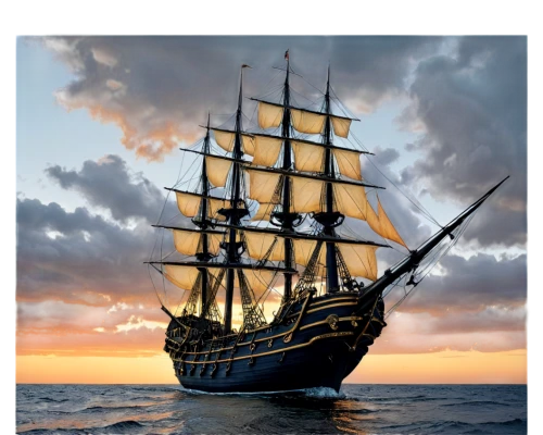 galleon ship,full-rigged ship,sea sailing ship,east indiaman,sailing ship,three masted sailing ship,sail ship,mayflower,galleon,tallship,barquentine,sailing ships,sloop-of-war,tall ship,sailing vessel,caravel,three masted,pirate ship,trireme,sailer,Illustration,Realistic Fantasy,Realistic Fantasy 31