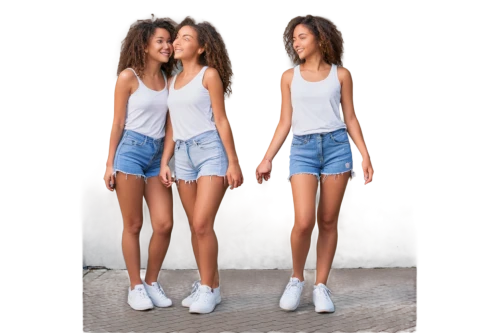 mirroring,bermuda shorts,women's clothing,jean shorts,mirror image,women clothes,white clothing,cute clothes,summer clothing,mirrored,clones,women's legs,denim shapes,ladies clothes,clone,cutouts,shorts,short,mirror reflection,women fashion,Art,Classical Oil Painting,Classical Oil Painting 41