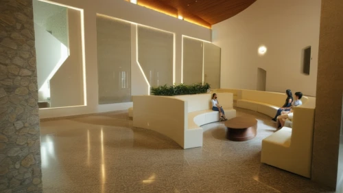 lobby,3d rendering,hallway space,interior modern design,rest room,render,treatment room,contemporary decor,hallway,daylighting,entrance hall,3d render,therapy room,glass wall,modern room,luxury bathroom,ceramic floor tile,home interior,seating area,interior decoration,Photography,General,Realistic