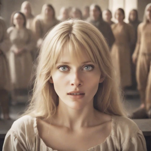blonde woman,labyrinth,the girl's face,poppy seed,the magdalene,passengers,blond girl,porcelain dolls,pixie-bob,jessamine,la violetta,valerian,miss circassian,blonde girl,porcelain doll,angel face,alice,british actress,white lady,the enchantress,Photography,Cinematic