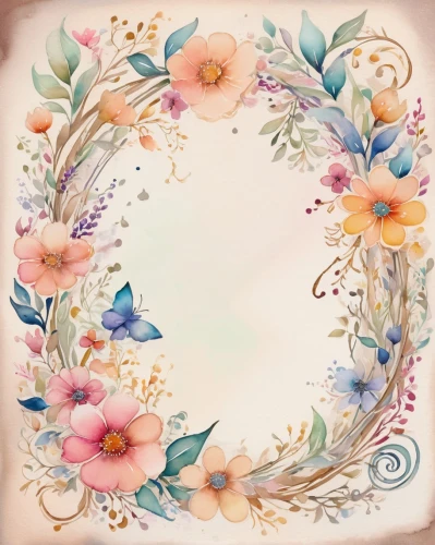 watercolor wreath,floral and bird frame,watercolor floral background,floral silhouette frame,floral wreath,floral digital background,floral background,floral frame,floral silhouette wreath,paper flower background,flower frame,blooming wreath,japanese floral background,flowers frame,flowers png,wreath of flowers,flower background,floral border paper,floral silhouette border,pink floral background,Illustration,Paper based,Paper Based 25