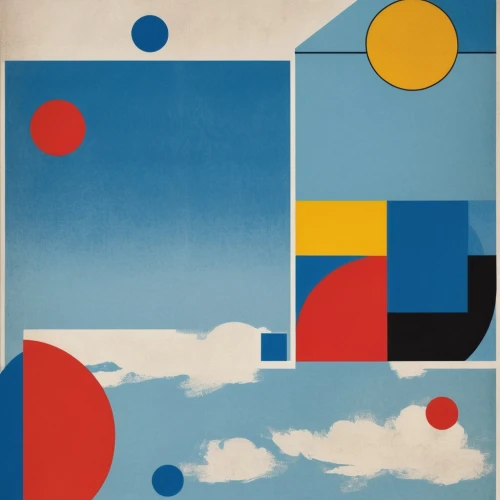 mondrian,three primary colors,matruschka,stieglitz,italian poster,travel poster,vintage art,cubism,abstract shapes,parcheesi,abstract retro,composition,abstraction,palette,mid century modern,mid century,memphis shapes,saturated colors,dizzy,blue asterisk,Art,Artistic Painting,Artistic Painting 43