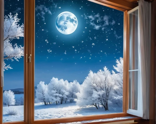 winter window,snow on window,christmas snowy background,bedroom window,night snow,winter dream,winter background,moon seeing ice,christmas landscape,frosted glass pane,window curtain,window view,snow scene,christmas night,midnight snow,window to the world,window covering,moonlit night,frosted glass,window treatment,Unique,Design,Sticker