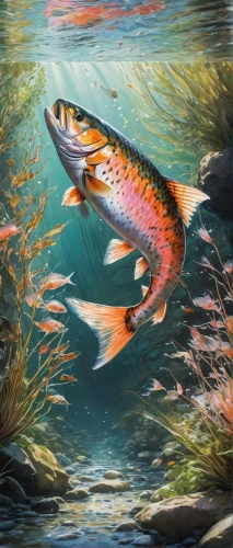 fjord trout,rainbow trout,cutthroat trout,coastal cutthroat trout,freshwater fish,trout breeding,oncorhynchus,koi carp,northern pike,koi fish,forest fish,brocade carp,trout,fish in water,wild salmon,sockeye salmon,salmon-like fish,the river's fish and,brown trout,koi,Illustration,Paper based,Paper Based 13