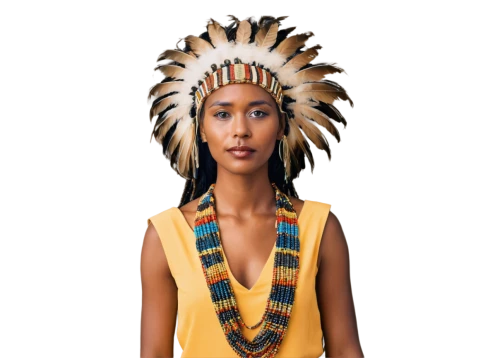 indian headdress,ancient egyptian girl,feather headdress,headdress,aborigine,african woman,afar tribe,tribal chief,ancient egyptian,png sculpture,ancient costume,american indian,costume accessory,african american woman,native american,the american indian,war bonnet,ancient people,artificial hair integrations,headpiece,Photography,Fashion Photography,Fashion Photography 22