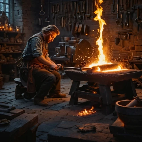 blacksmith,tinsmith,iron pour,metalsmith,iron-pour,foundry,forge,steelworker,brick-making,craftsmen,fire artist,castle iron market,potter's wheel,craftsman,lead-pouring,metalworking,artisan,candlemaker,sculptor,smelting