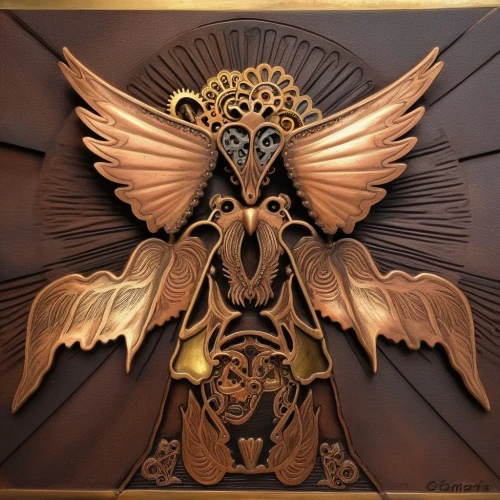 raven sculpture,garuda,wood carving,caduceus,archangel,art deco ornament,png sculpture,wood angels,the archangel,baroque angel,cuckoo clock,imperial eagle,gryphon,phoenix,carved wood,eagle vector,bronze wall,eagle illustration,decoration bird,psaltery,Illustration,Realistic Fantasy,Realistic Fantasy 13