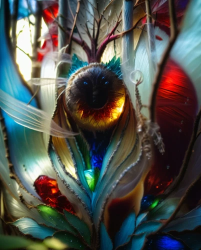 glass ornament,glass painting,glass decorations,glass yard ornament,silk bee,peacock feathers,parrot feathers,color feathers,bird-of-paradise,ornamental bird,an ornamental bird,peacock eye,decoration bird,peacock feather,feather headdress,cicada,peacock,glass wing butterfly,bird of paradise,colorful glass,Photography,General,Fantasy