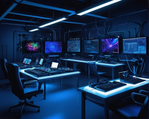 computer room,control center,control desk,computer workstation,computer desk,neon human resources,the server room,sci fi surgery room,research station,laboratory,working space,computer tomography,fractal design,telecommunications engineering,computer graphics,crypto mining,cyberspace,computer system,computer game,computed tomography,Illustration,American Style,American Style 01