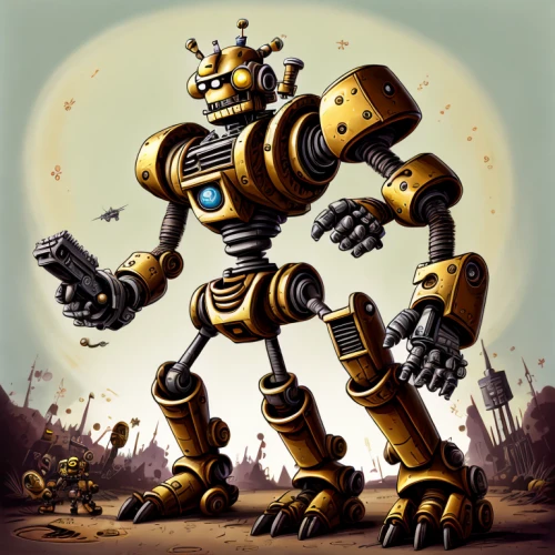 bot icon,robot icon,war machine,minibot,military robot,steampunk,robot combat,scrap collector,bot,scrap iron,fallout,fallout4,mech,robot,c-3po,robotic,steampunk gears,endoskeleton,erbore,bolt-004