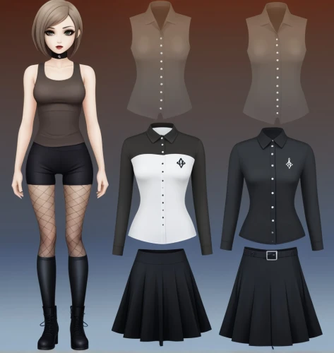 women's clothing,gothic fashion,ladies clothes,police uniforms,gothic dress,fashionable clothes,women clothes,dress walk black,clothing,martial arts uniform,anime japanese clothing,see-through clothing,designer dolls,uniforms,cheerleading uniform,fashion doll,nurse uniform,a uniform,school clothes,clothes,Conceptual Art,Sci-Fi,Sci-Fi 11