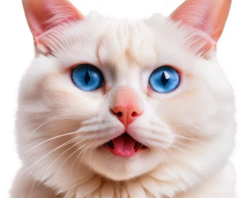 cat with blue eyes,blue eyes cat,turkish van,turkish angora,cat on a blue background,white cat,cat vector,cat image,japanese bobtail,funny cat,cute cat,heterochromia,siamese cat,cat nose,cartoon cat,breed cat,om,cat tongue,cat,ojos azules,Art,Artistic Painting,Artistic Painting 23