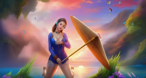 paddle board,stand up paddle surfing,paddleboard,world digital painting,mermaid background,fantasy picture,surfer,surfboard,paddler,moana,surfing,summer background,fantasy art,paddling,surf kayaking,beach background,surfboat,surfboards,girl with a dolphin,kayaker,Illustration,Realistic Fantasy,Realistic Fantasy 01