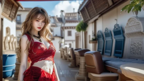 girl in a long dress,girl in a historic way,alhambra,ao dai,djerba,girl in red dress,oriental girl,morocco,oriental princess,tunisia,vintage dress,young model istanbul,uji,ethnic design,turpan,man in red dress,women clothes,lady in red,marrakesh,vintage woman,Photography,General,Realistic