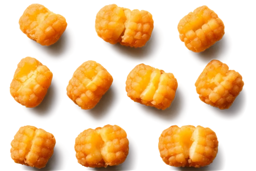 cheese puffs,mcdonald's chicken mcnuggets,corn kernels,cheese cubes,kernels,candy corn pattern,yellow raspberries,scampi,gnocchi,chicken nuggets,chicken fries,apricot kernel,nuggets,cheddar,cheese holes,biscuit crackers,hippophae,cheese graph,macaroni,chickpea,Illustration,Abstract Fantasy,Abstract Fantasy 10