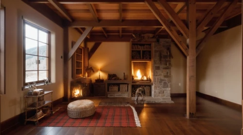 wooden beams,wooden floor,sitting room,wood floor,danish room,home interior,fireplace,fire place,hardwood floors,wood flooring,fireplaces,great room,loft,japanese-style room,timber house,wood-burning stove,interior decor,interiors,half-timbered,country cottage,Photography,General,Realistic