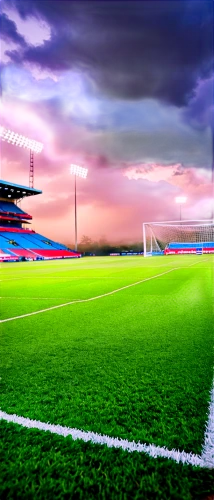 soccer-specific stadium,soccer field,artificial turf,football field,football pitch,football stadium,athletic field,sport venue,stadium,floodlights,playing field,stade,stadion,australian rules football,sidelines,sports ground,the ground,levanduľové field,floodlight,artificial grass,Illustration,Realistic Fantasy,Realistic Fantasy 37