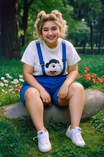 girl in overalls,80s,1986,90s,bjork,1980s,1980's,greek in a circle,heidi country,girl in t-shirt,child in park,retro girl,japanese kawaii,retro woman,gnome,io,garden gnome,20-24 years,amiga,1982,Photography,Black and white photography,Black and White Photography 15