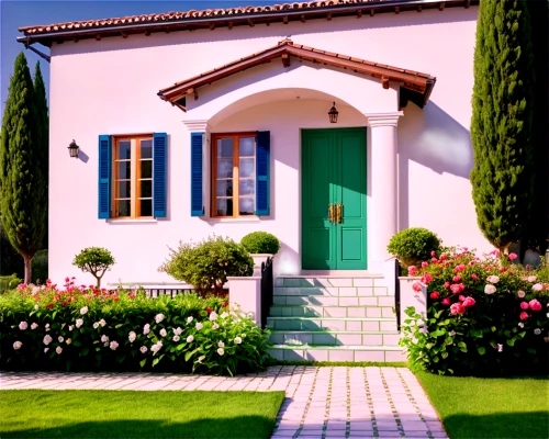 exterior decoration,houses clipart,beautiful home,garden door,home landscape,country cottage,small house,miniature house,home door,the threshold of the house,country house,blue doors,blue door,traditional house,house painting,little house,provencal life,house insurance,summer cottage,provence,Art,Classical Oil Painting,Classical Oil Painting 02