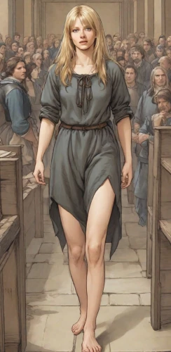 blonde woman,politician,girl in a historic way,plus-size,diet icon,spectator,the magdalene,woman's legs,hipparchia,botticelli,stepmother,gluttony,the girl at the station,plus-size model,contemporary witnesses,la violetta,judiciary,society,popular art,woman holding pie,Digital Art,Comic