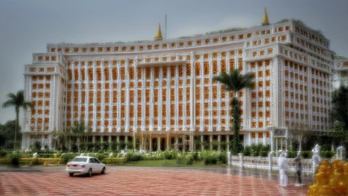 pan pacific hotel,hotel nacional,taj mahal hotel,grand hotel,ssangyong istana,dragon palace hotel,supreme administrative court,hotel riviera,presidential palace,city palace,seat of government,venetian hotel,vedado,crown palace,tilt shift,sharjah,office block,foreign ministry,people's palace,brunei