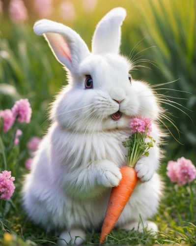 bunny on flower,rabbit pulling carrot,love carrot,little bunny,easter bunny,bunny,dwarf rabbit,angora rabbit,easter rabbits,carrot,white bunny,domestic rabbit,european rabbit,easter background,carrots,cottontail,little rabbit,rainbow rabbit,baby bunny,rabbit,Illustration,Retro,Retro 25