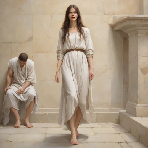 pilate,bouguereau,contemporary witnesses,woman at the well,biblical narrative characters,empty tomb,praying woman,the magdalene,the annunciation,church painting,woman praying,baptism,sackcloth,baptism of christ,new testament,thymelicus,benediction of god the father,oil painting,garment,oberlo,Digital Art,Classicism