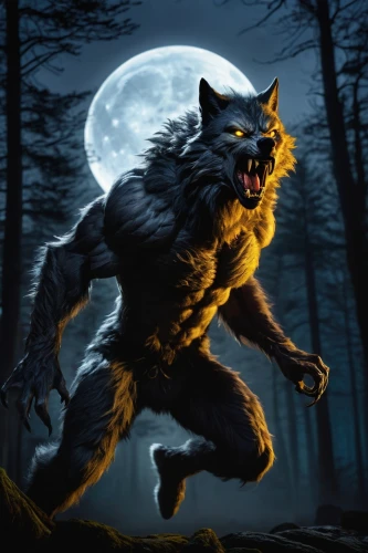 werewolf,werewolves,wolfman,howling wolf,wolf hunting,wolf,wolves,wolfdog,constellation wolf,gray wolf,wolverine,canis panther,the wolf pit,howl,wolf down,full moon,wolf bob,two wolves,feral,wild cat,Illustration,Retro,Retro 23