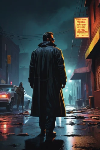 cyberpunk,game illustration,sci fiction illustration,chinatown,black city,blind alley,detective,world digital painting,game art,pedestrian,background image,film noir,concept art,pandemic,would a background,night scene,alleyway,alley,china town,investigator,Conceptual Art,Sci-Fi,Sci-Fi 16