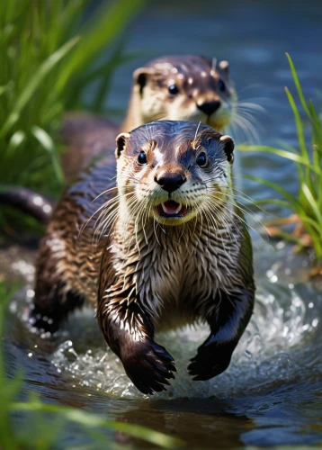 otters,north american river otter,otter,coypu,giant otter,sea otter,aquatic mammal,polecat,otterbaby,otter baby,beavers,nutria,mustelidae,cute animals,platypus,mustelid,funny animals,animal photography,nutria-young,beaver,Art,Artistic Painting,Artistic Painting 37