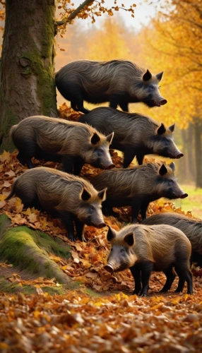 wild boar,teacup pigs,hogs,piglets,fall animals,bay of pigs,pig roast,pot-bellied pig,woodland animals,pigs,pork barbecue,pig's trotters,pigs in blankets,boar,livestock,forest animals,domestic pig,farm animals,peccary,ccc animals,Illustration,Abstract Fantasy,Abstract Fantasy 04