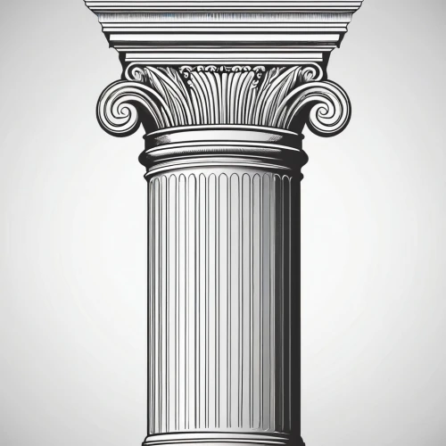 doric columns,corinthian order,columns,pillar,column,roman columns,pillars,morris column,baluster,pedestal,entablature,stone pedestal,three pillars,urn,loading column,font,cylinder,classical architecture,decorative element,column chart,Illustration,Black and White,Black and White 04