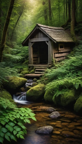 house in the forest,log home,water mill,log cabin,small cabin,germany forest,world digital painting,wooden hut,abandoned place,the cabin in the mountains,home landscape,forest floor,wood doghouse,fairytale forest,fairy house,little house,forest chapel,small house,forest landscape,great smoky mountains,Photography,General,Fantasy