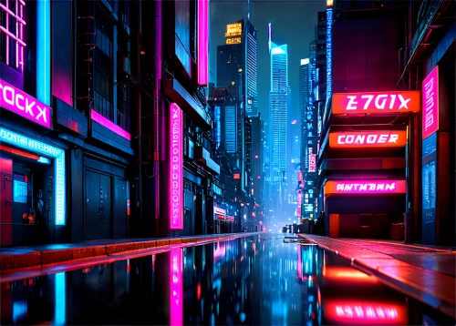 cyberpunk,neon arrows,colorful city,tokyo city,cityscape,tokyo,neon lights,neon sign,shinjuku,neon,metropolis,80s,vapor,urban,fantasy city,neon light,aesthetic,shanghai,80's design,neon coffee,Conceptual Art,Sci-Fi,Sci-Fi 26