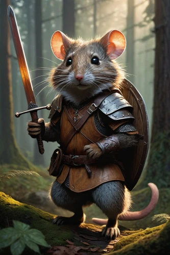 rat na,splinter,rataplan,rat,robin hood,year of the rat,musical rodent,masked shrew,color rat,bush rat,white footed mouse,rodent,rodents,field mouse,ratatouille,mouse,rodentia icons,aye-aye,beaver rat,dormouse,Illustration,Realistic Fantasy,Realistic Fantasy 34